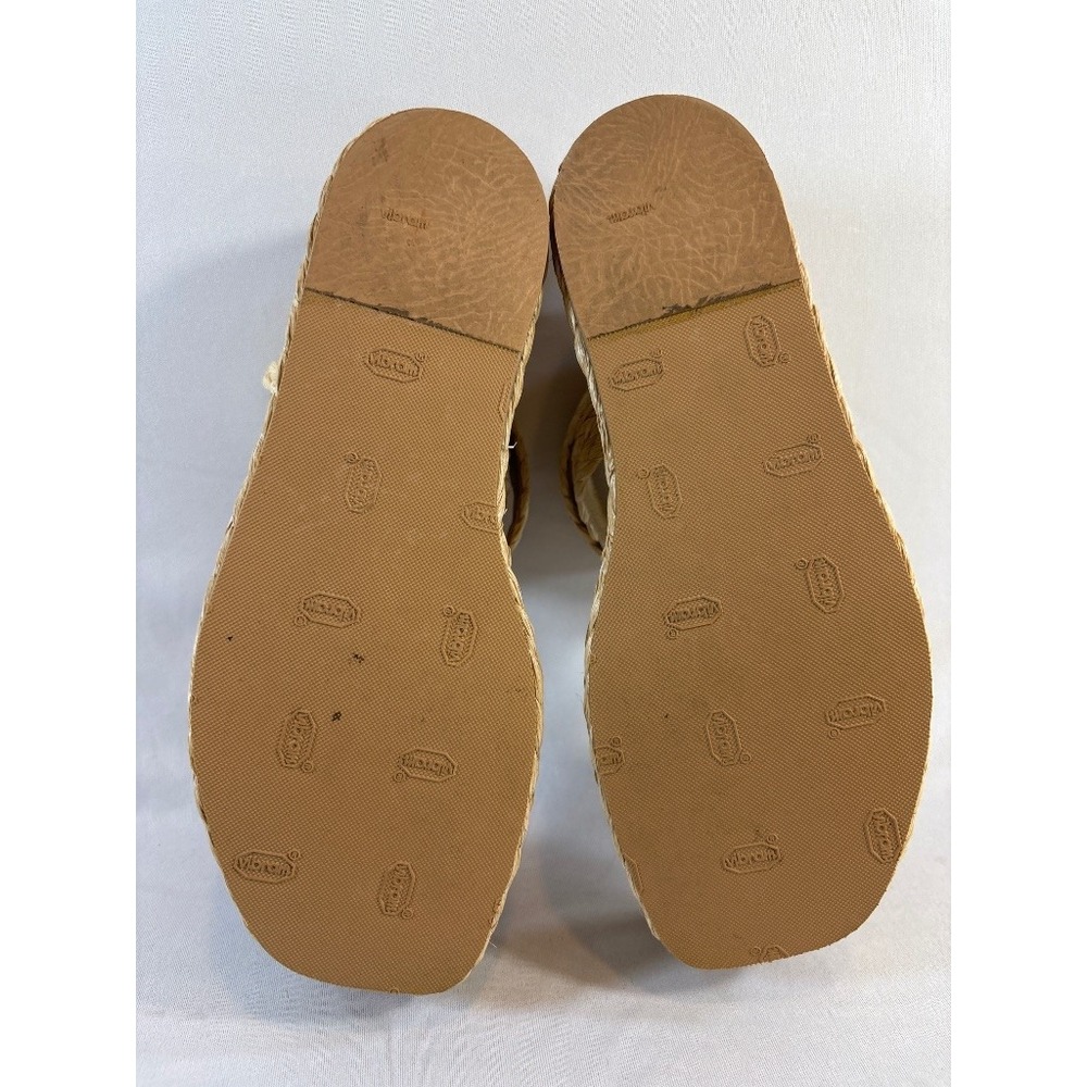 Ulla Johnson Raffia Espadrille Platform Sandals Ankle Strap Boho Women's 8.5 - Picture 7 of 8